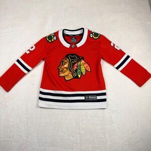 Youth S/M Chicago Blackhawks Duncan Keith Red Fanatics Hockey Jersey